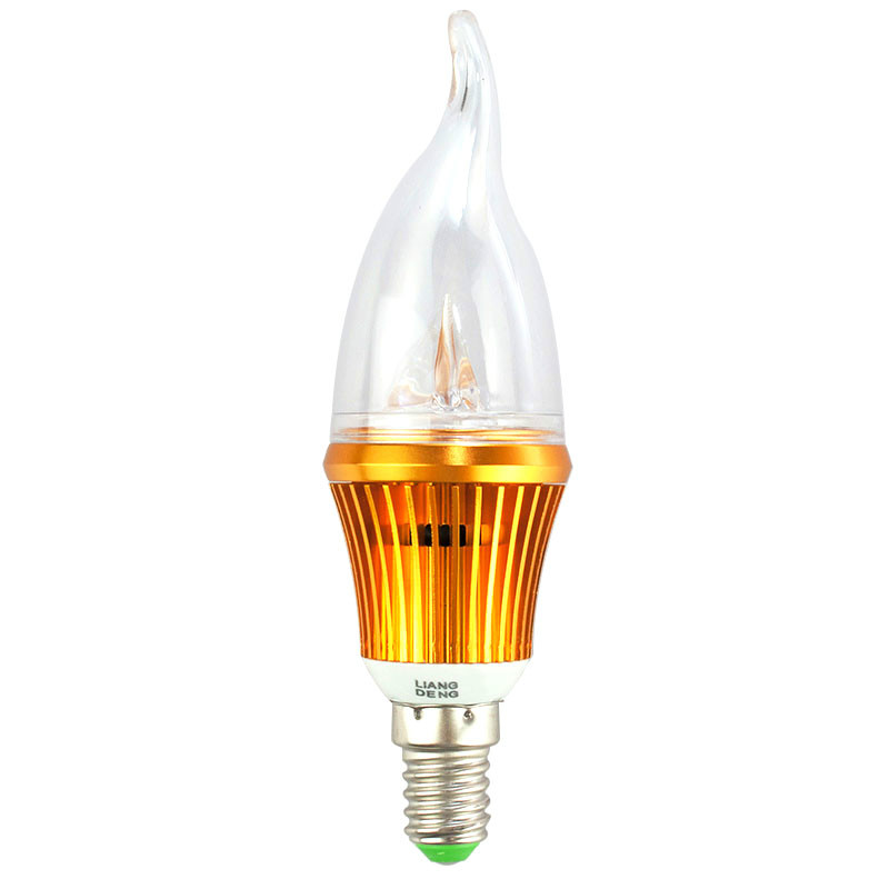 Brand New Candle Light LED Bulb Lamp GY311 3w golden Warm/Cool White LED candle bulb