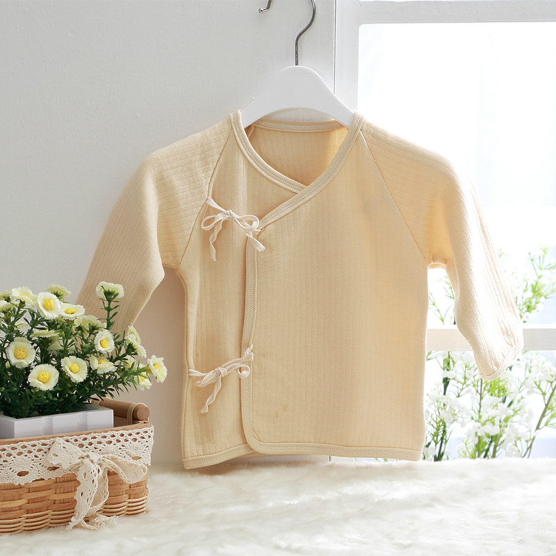 Free shipping good quality soft and comfortable baby organic cotton blouse