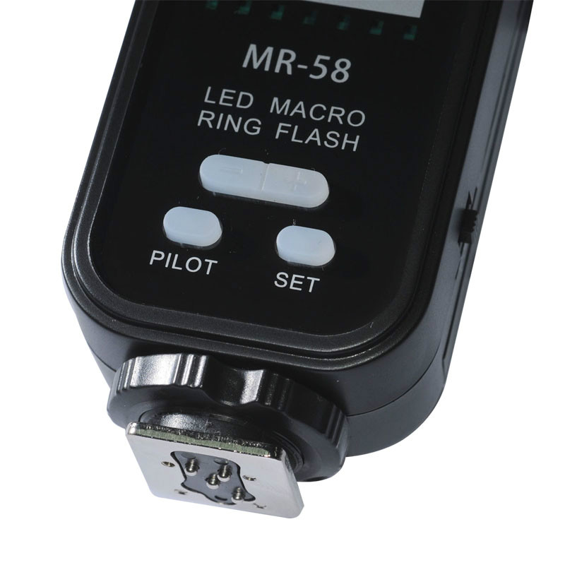 Free Shipping Yongnuo professional LED circinate microspur black flash MR - 58