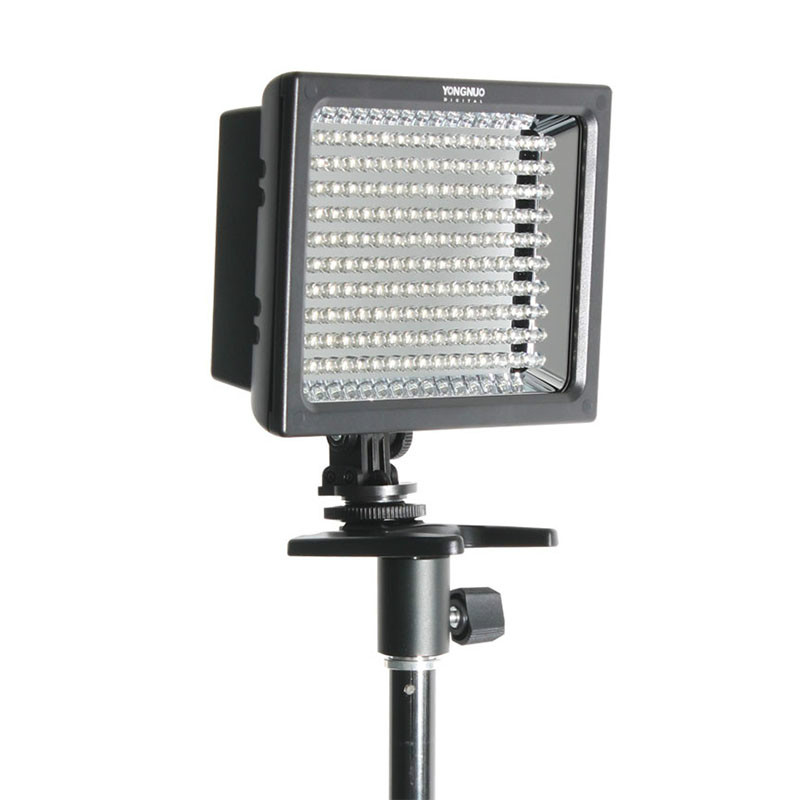 YONGNUO YN-160s professional LED Camera Light for Canon Nikon Panasonic SLR Camera black Color