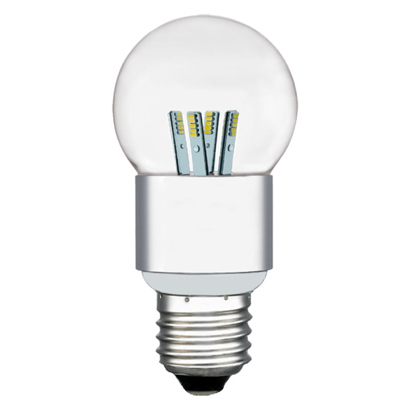 E26 E27 B22 5W High Power LED Bulb Carbon Fiber Lamp Warm White Light LZ-30J07