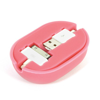 Portable Iphone USB cable winder/cable tidy tool for iphone 4 iphone 4s