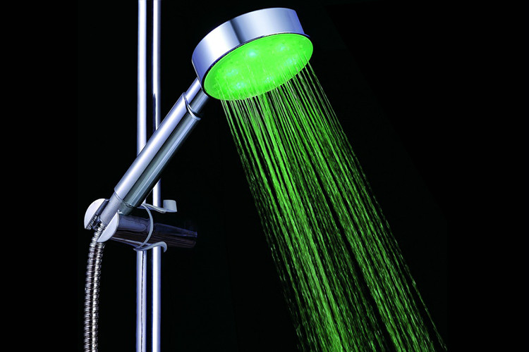 LED Colour changing Bathroom shower nozzle LD8008-A2