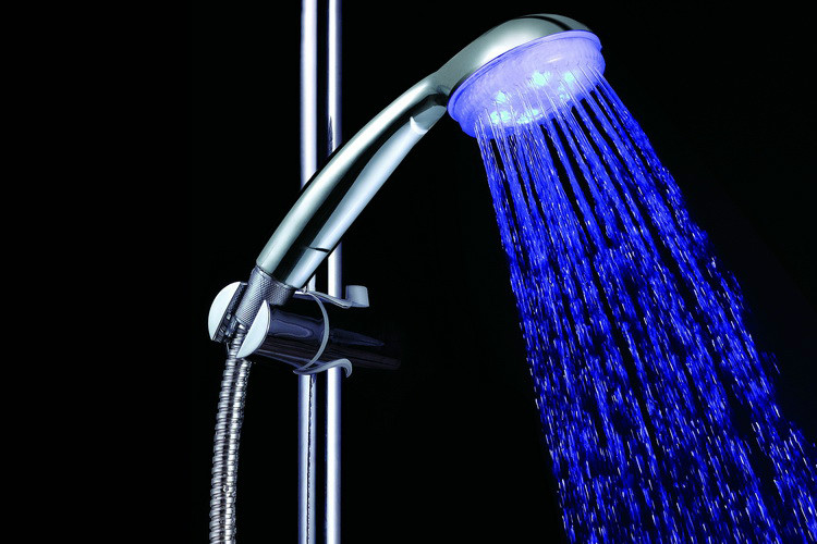 LED Colour changing Bathroom shower nozzle LD8008-A6