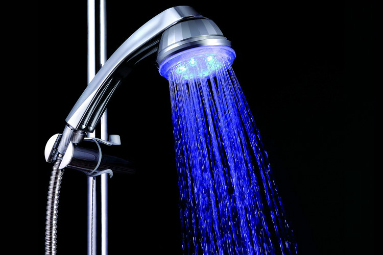 LED Colour changing Bathroom shower nozzle LD8008-A11