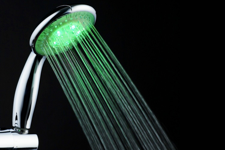 LED Colour changing Bathroom shower nozzle LD8008-A24