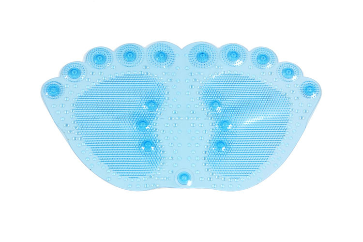 Feet-shaped Durable anti-slip bath mat