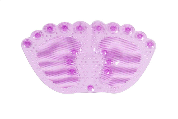 Feet-shaped Durable anti-slip bath mat