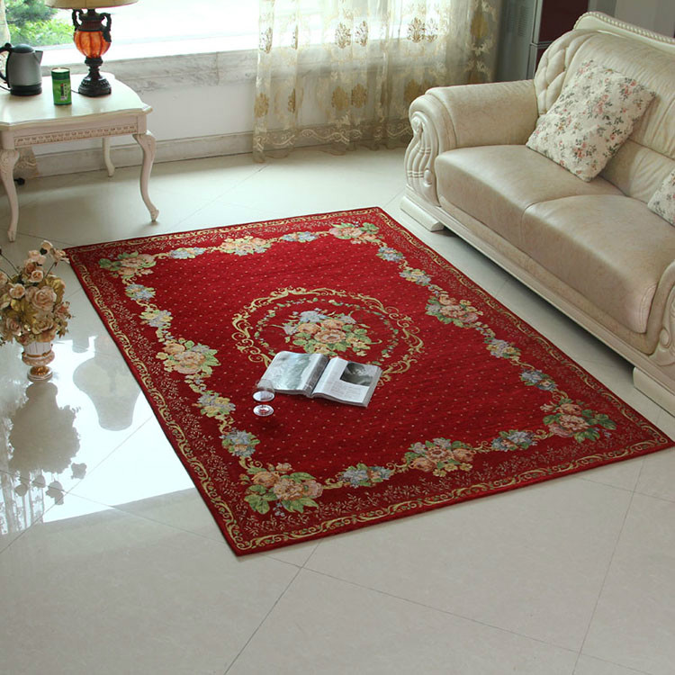 160*230cm European Chenille Fabric Rectangle carpet chenille rugs