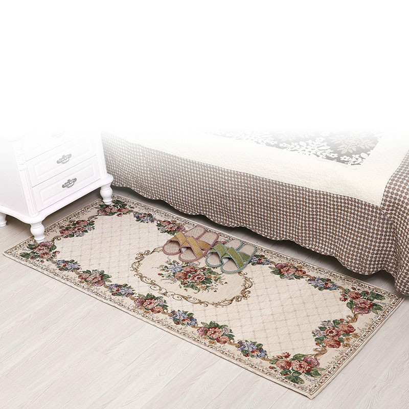 75*180cm European Chenille Fabric Rectangle carpet chenille rugs