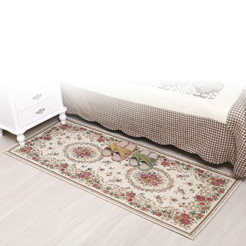 75*180cm European Chenille Fabric Rectangle carpet chenille rugs