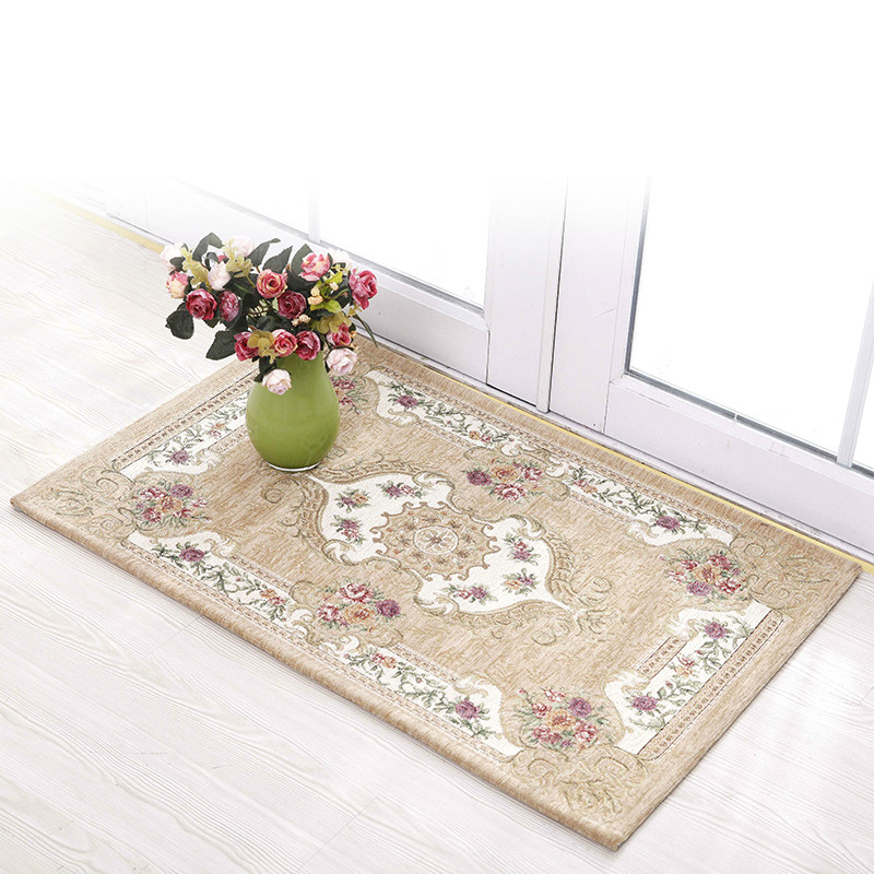 chenille yarn carpet coffee table carpet jacquard carpet
