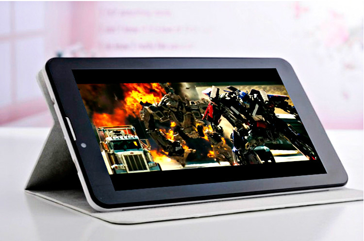 7 inch Tablet PC 3G Dual cards dual standby MTK6572(Cortex A7) Dual Core Dual Cameras