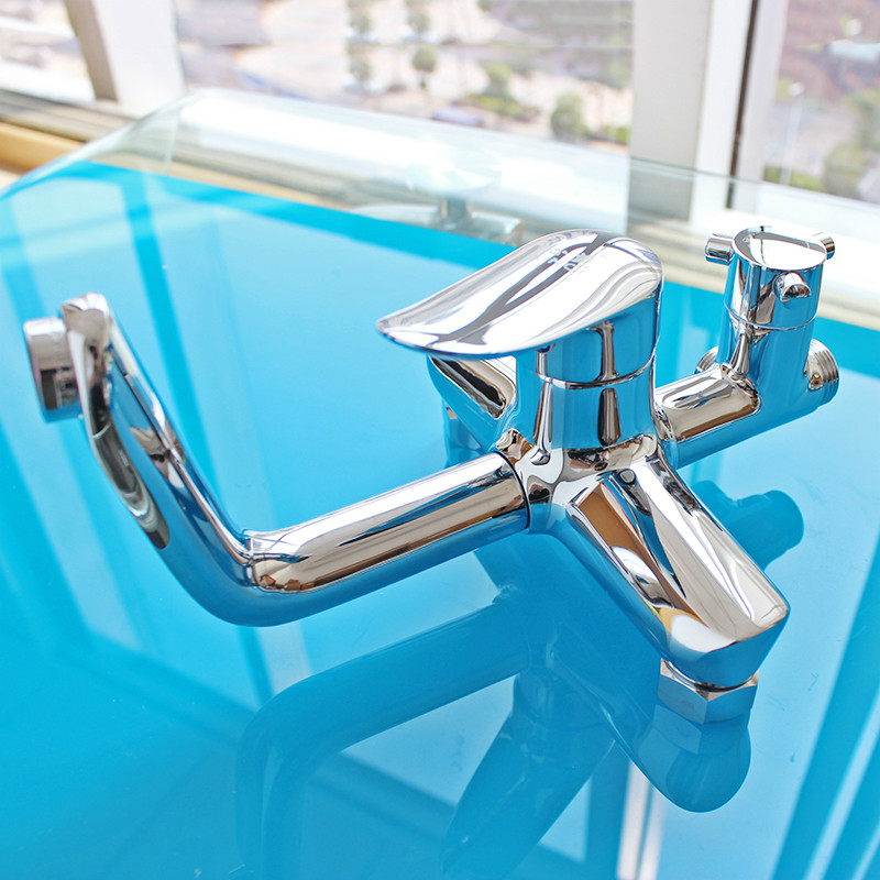 Chrome Brass Water Pressure Boosting Bathroom shower sets 8 inch Showerhead