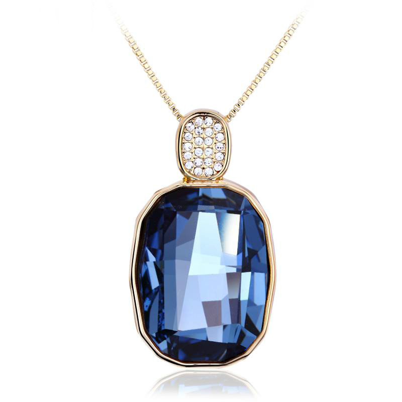 2014 Fit For Party 18k Fashion Crystal Pendant Necklace free shipping!