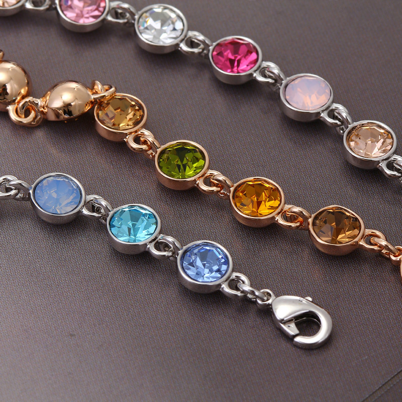 2014 authentic Austria flowing starlight delicate crystal bracelet for woman girl ladies