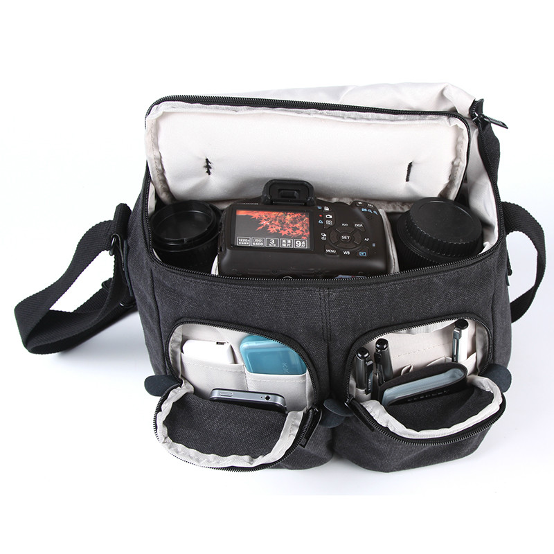 2013 new !!single shoulder camera bag for Canon Nikon SLR camera with Waterproof Cover