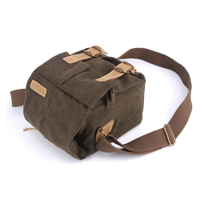 2013 new dual-use waterproof canvas shoulder  SLR camera bag free shipping Free Shipping